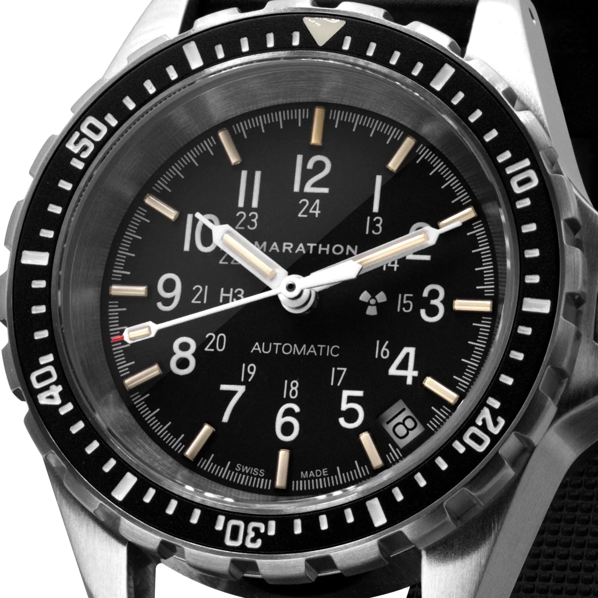 36mm Medium Diver's Automatic (MSAR Auto) with Stainless Steel Bracelet