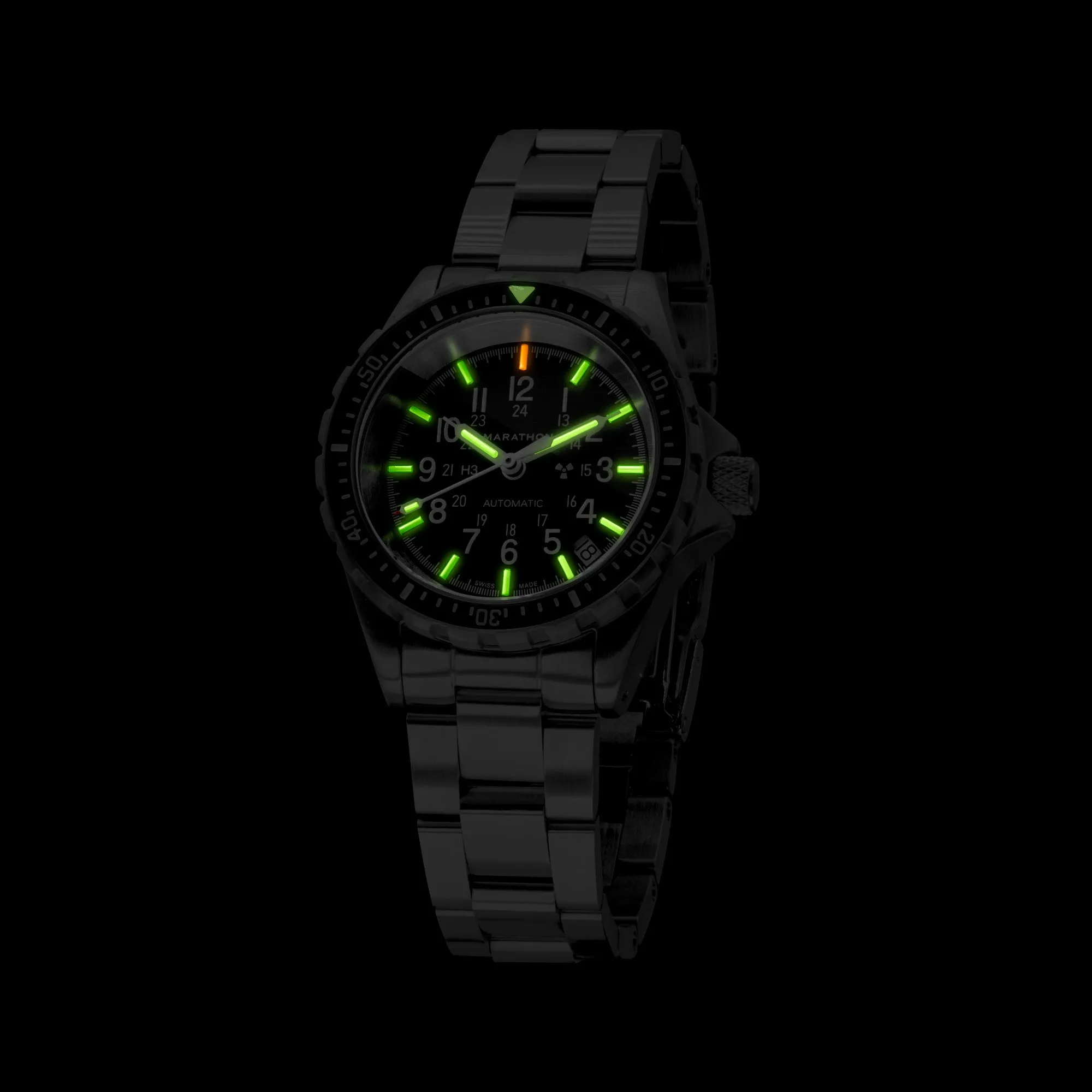 36mm Medium Diver's Automatic (MSAR Auto) with Stainless Steel Bracelet