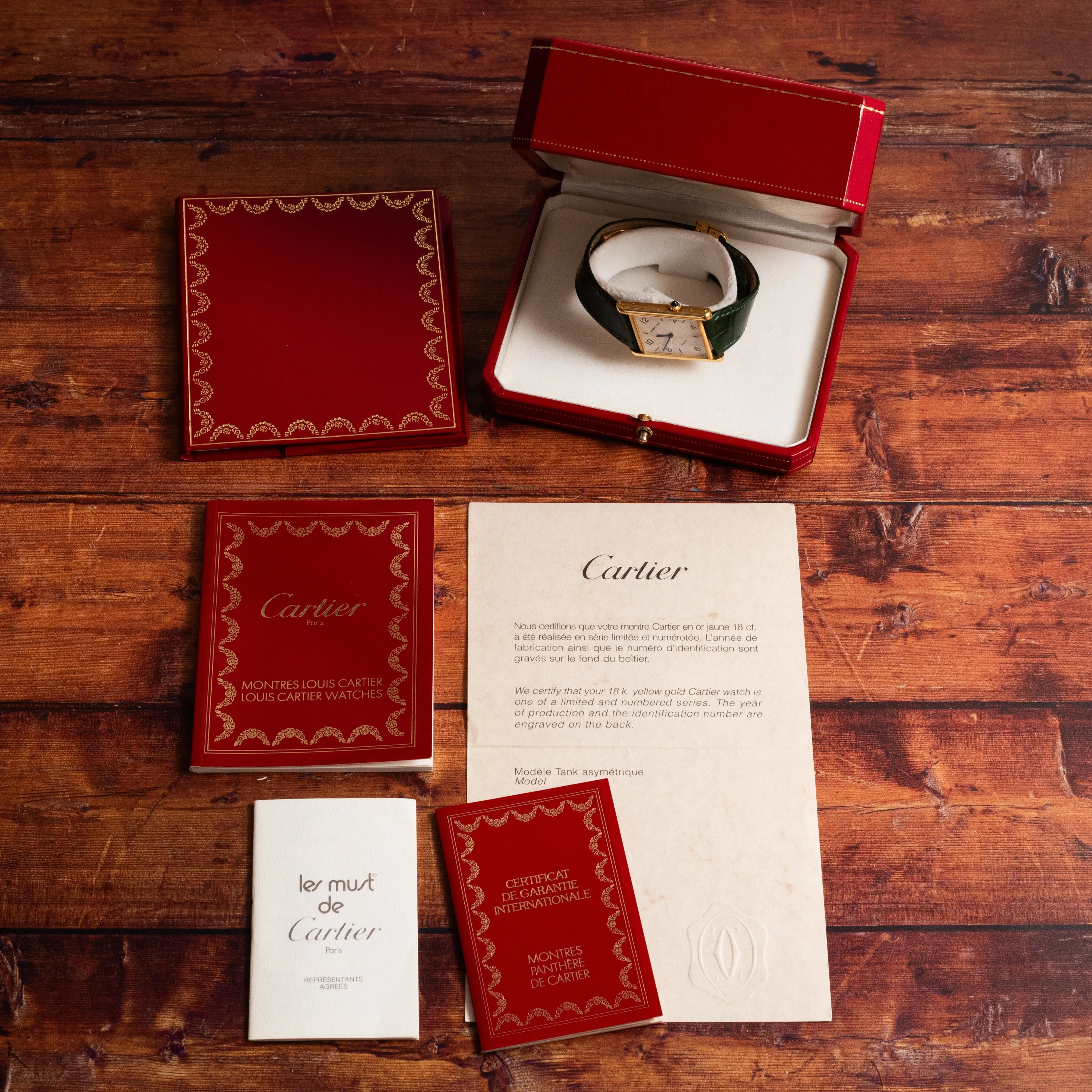 Cartier Tank Asymétrique