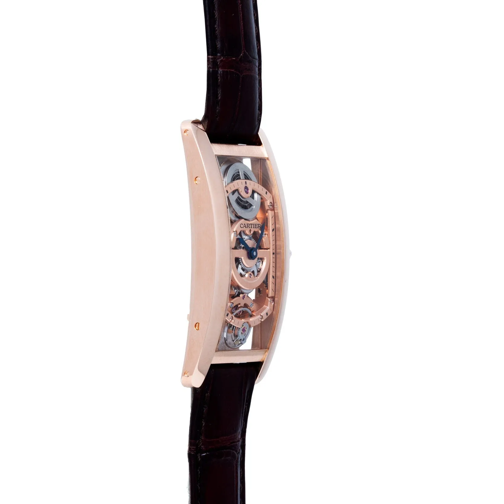 Cartier Tank Cintreé Skeleton