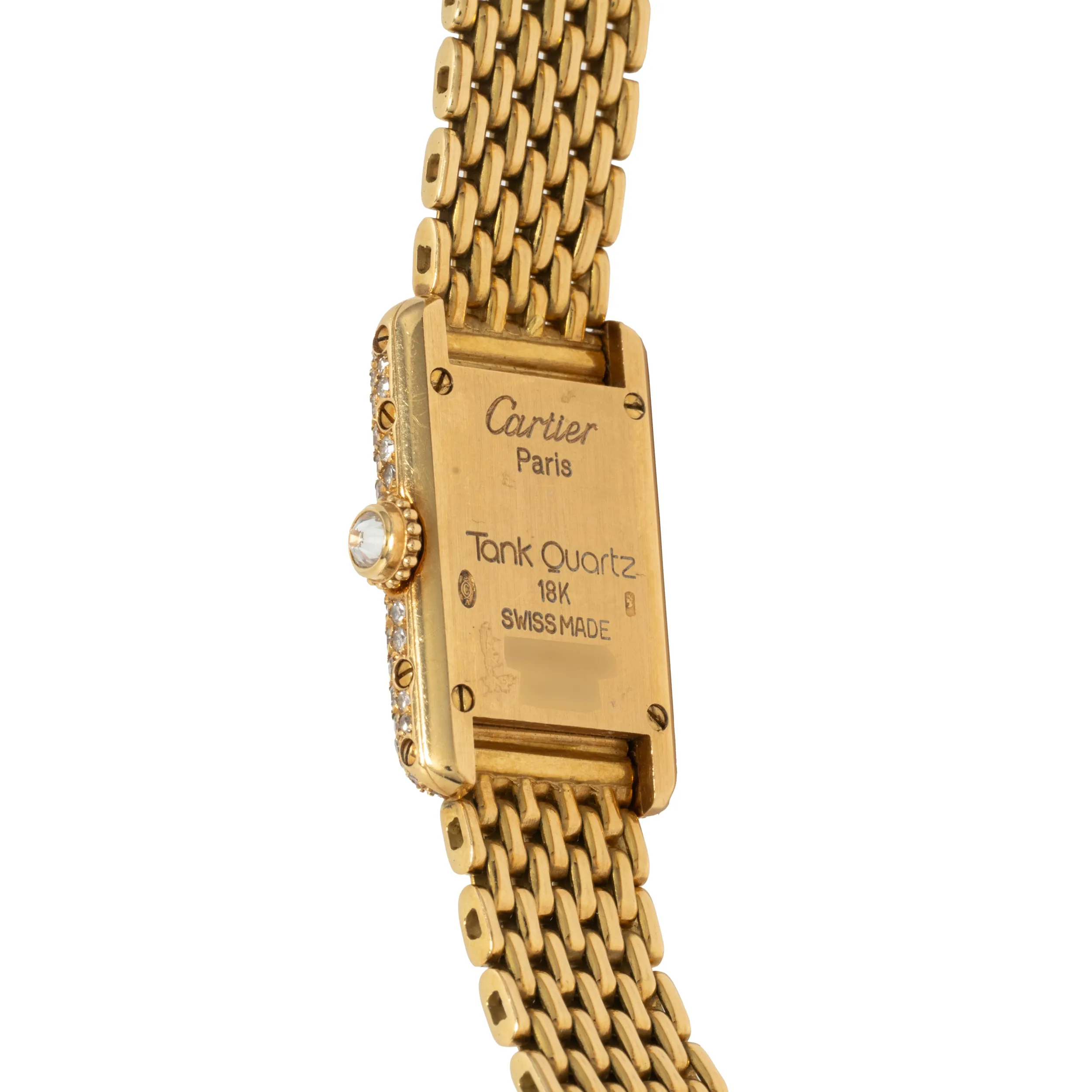 Cartier Tank Louis Mini Diamonds