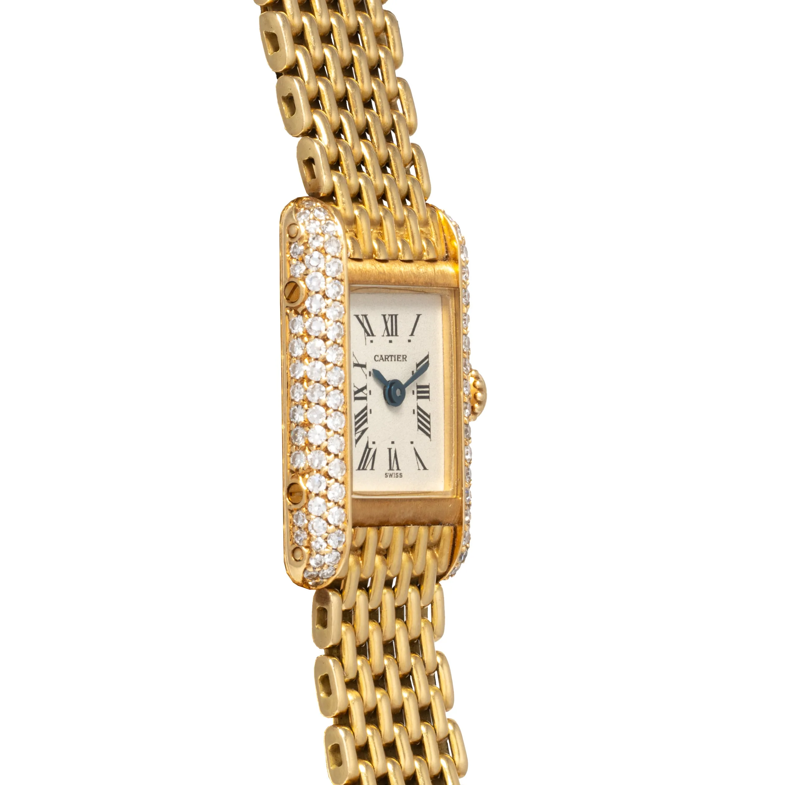 Cartier Tank Louis Mini Diamonds