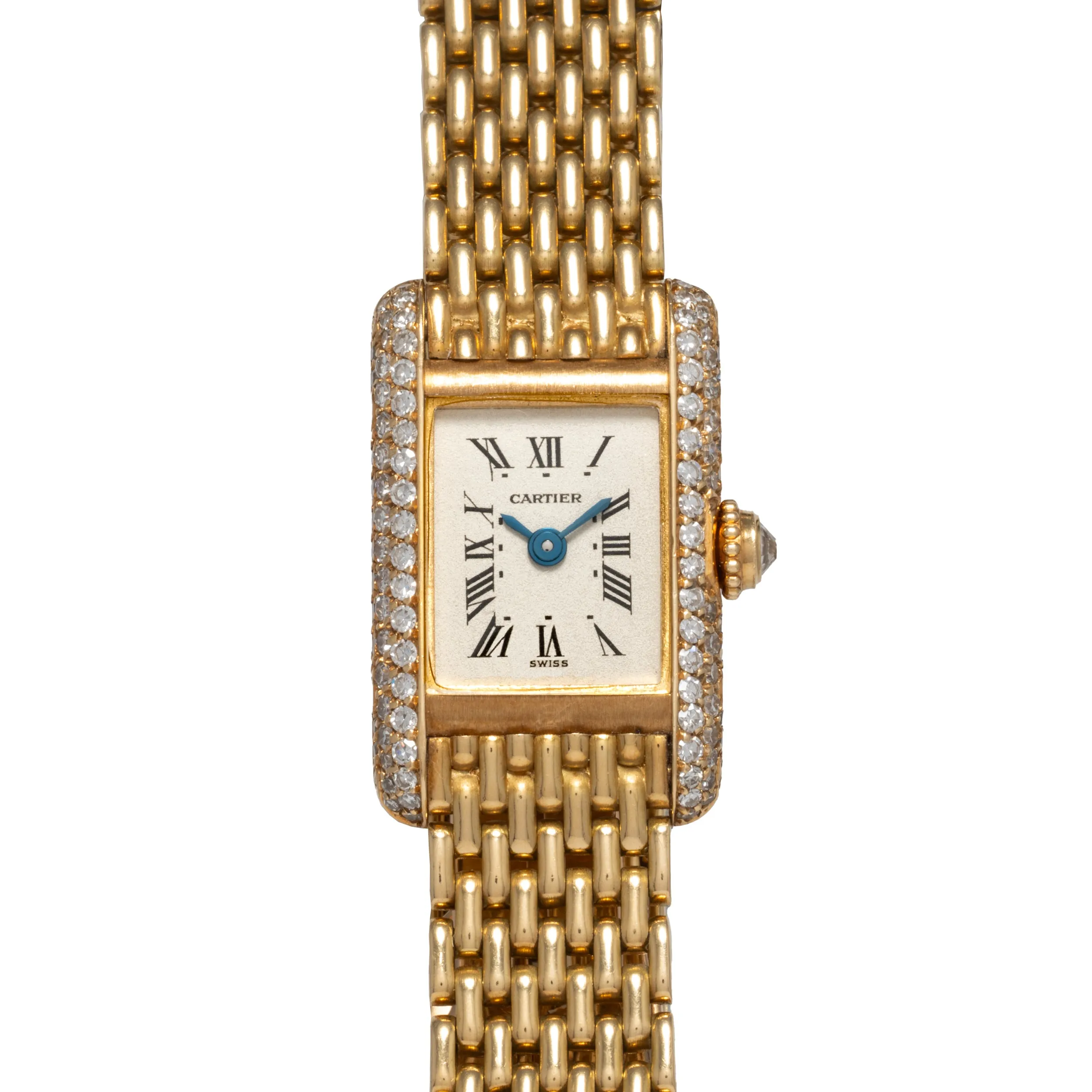 Cartier Tank Louis Mini Diamonds