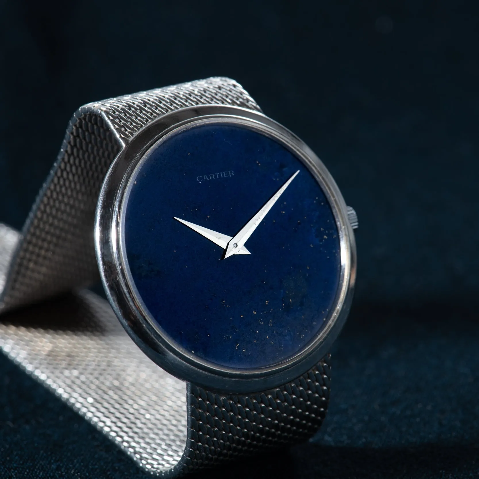 Cartier White Gold Lapis by Piaget