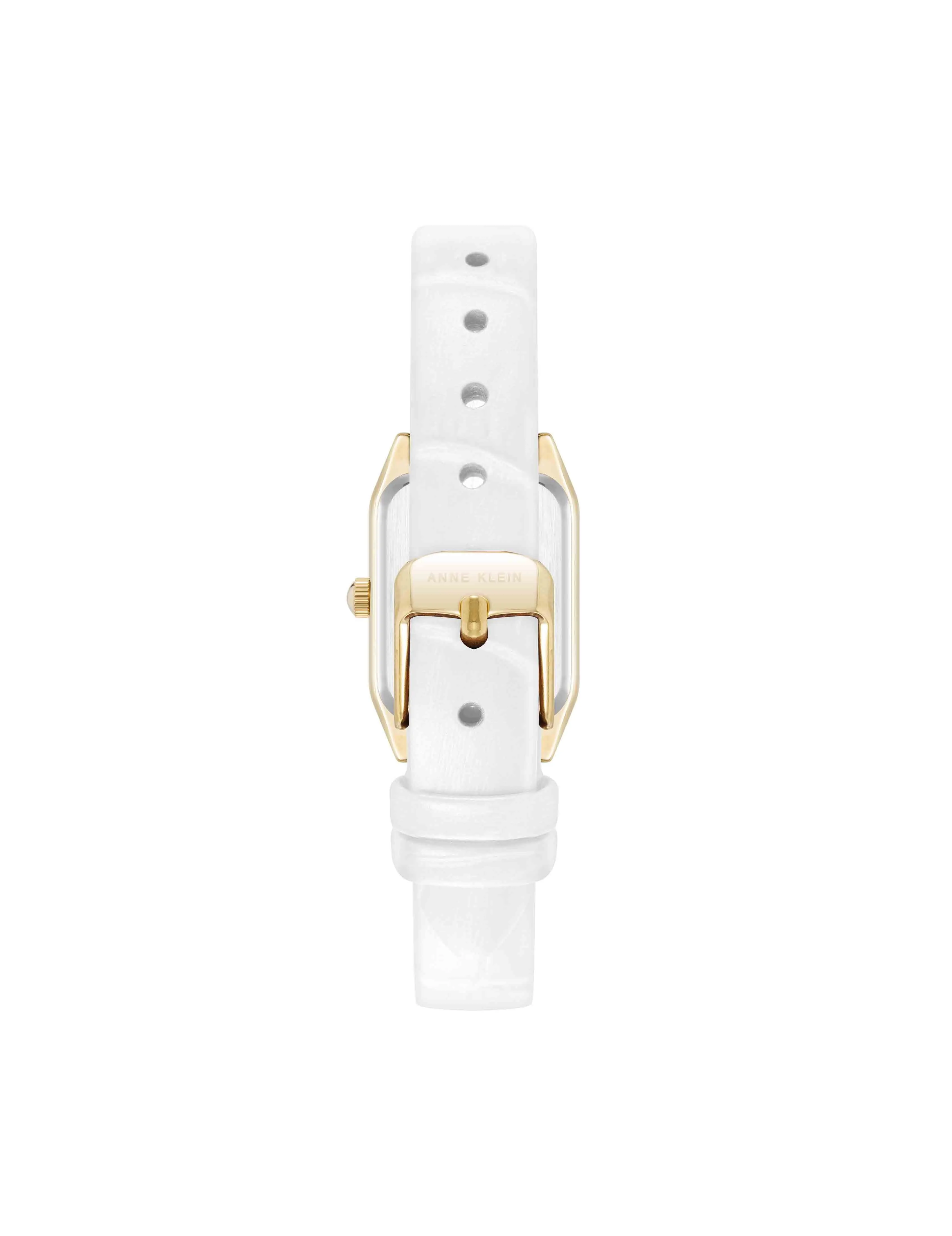 Consider It Octagonal Leather Band Watch