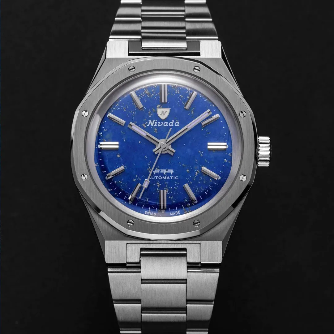 F77 - Stainless Steel Lapis Lazuli