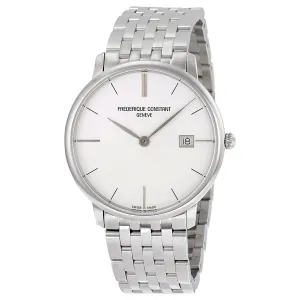 Frederique Constant Slimline Silver Dial Men's Watch FC-220S5S6B