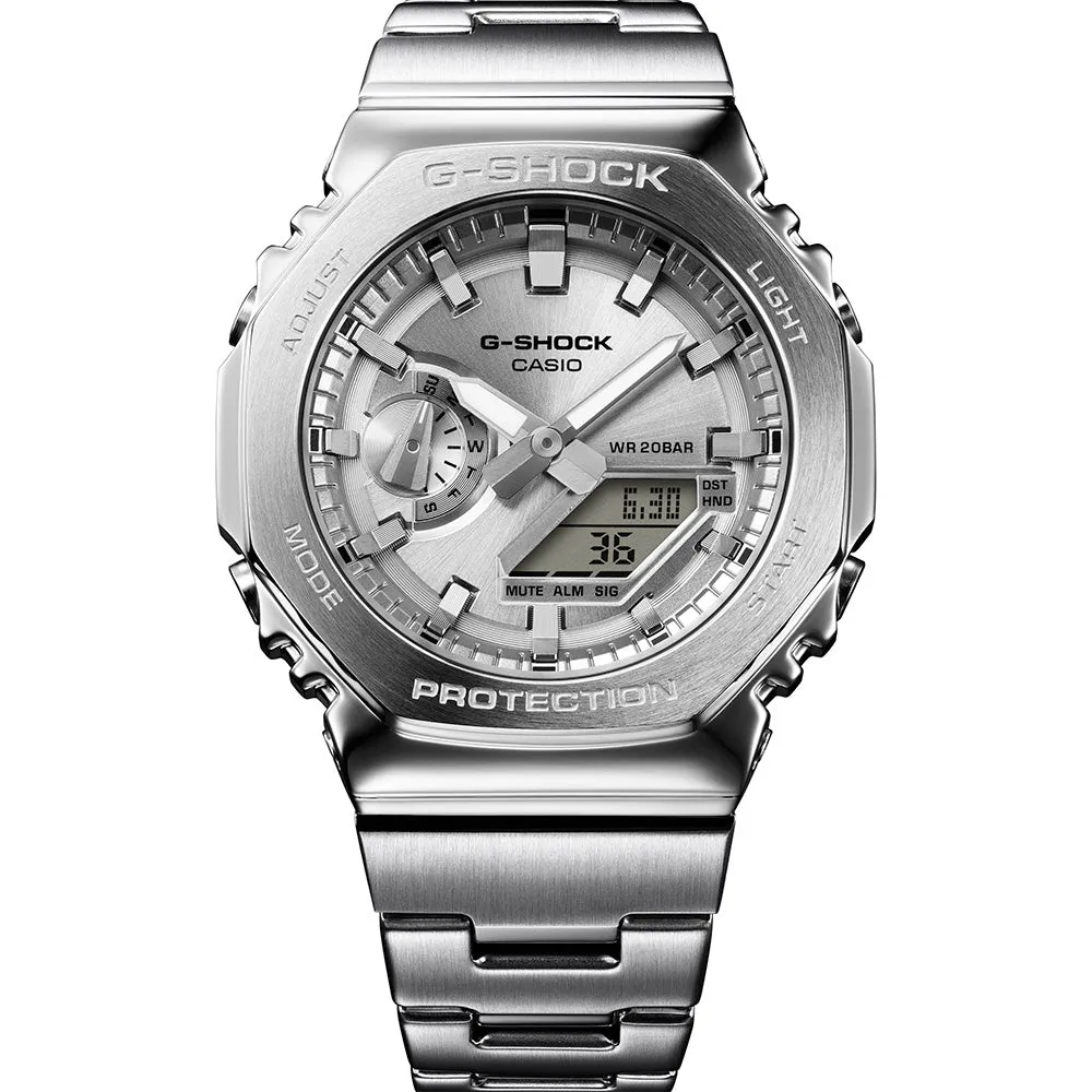 G-Shock GM2110D-7A G-Steel Metal Covered 'CasiOak'