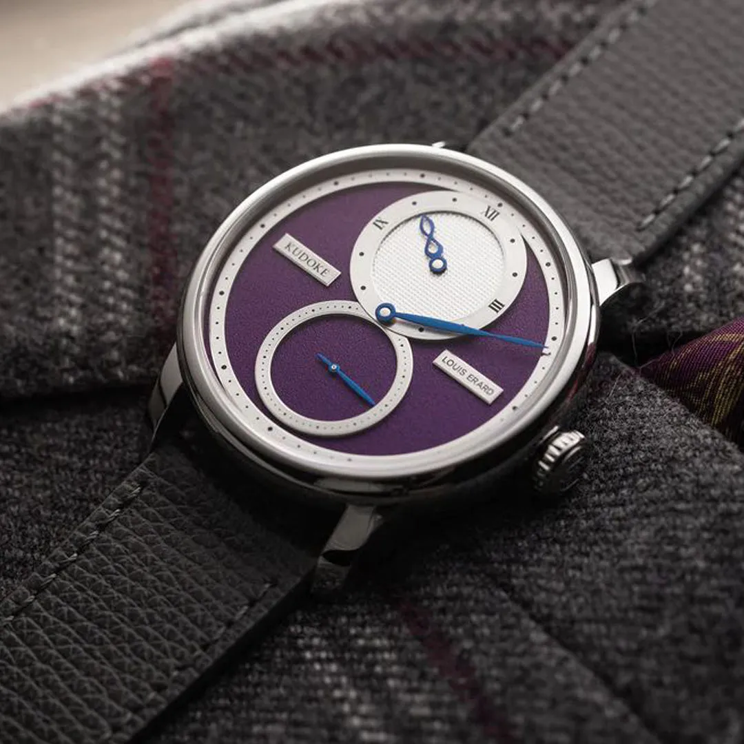 Le Régulateur Louis Erard x Kudoke Purple