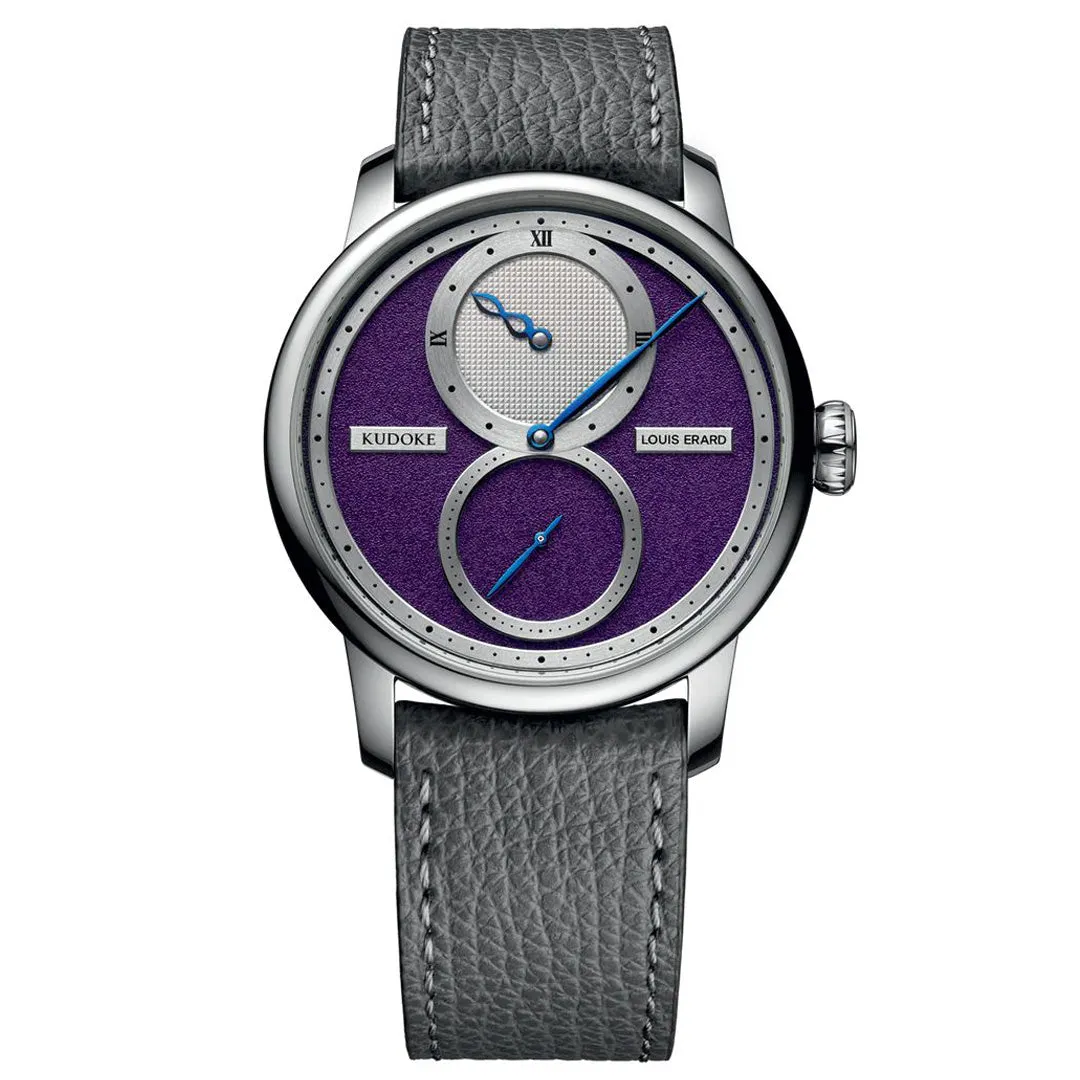 Le Régulateur Louis Erard x Kudoke Purple