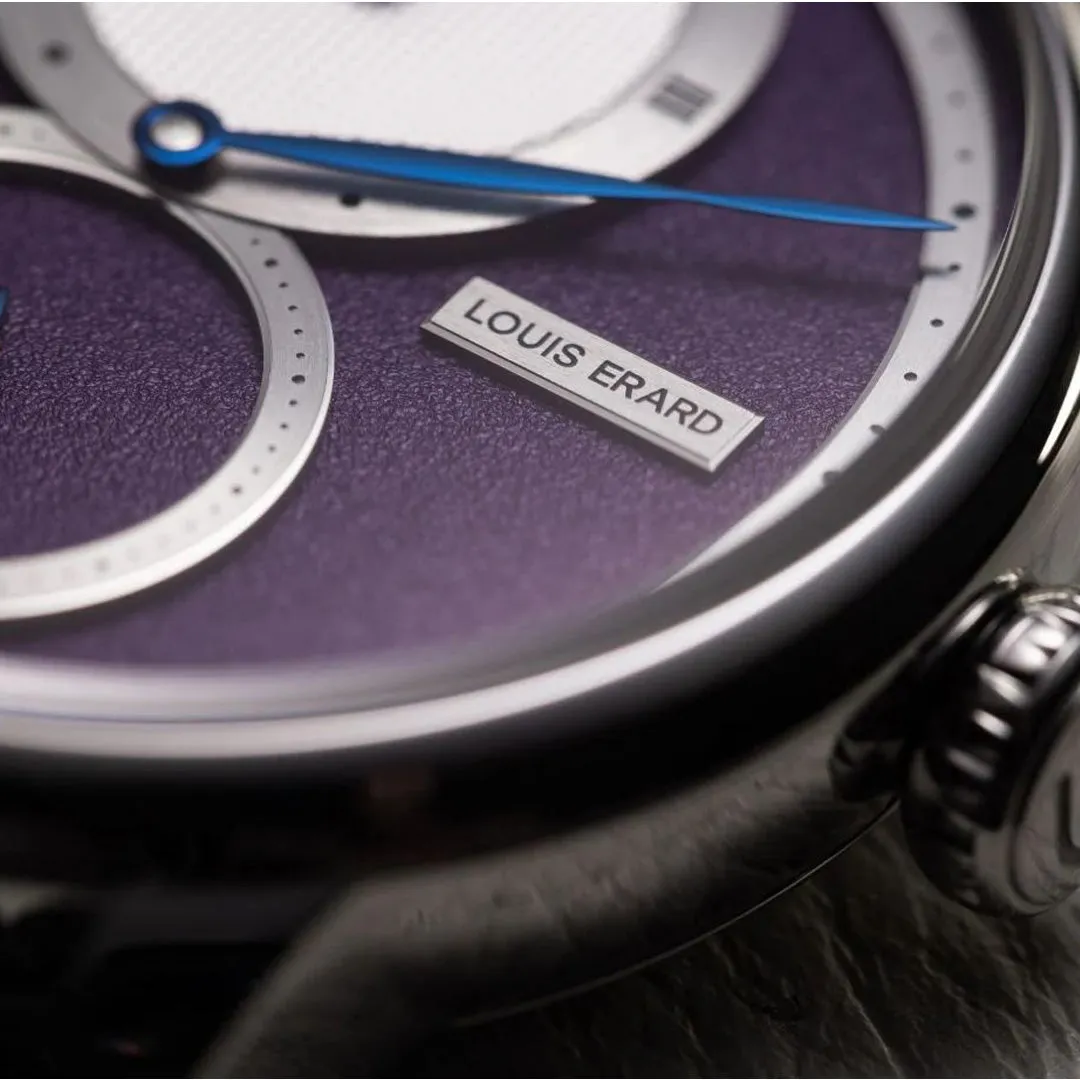 Le Régulateur Louis Erard x Kudoke Purple