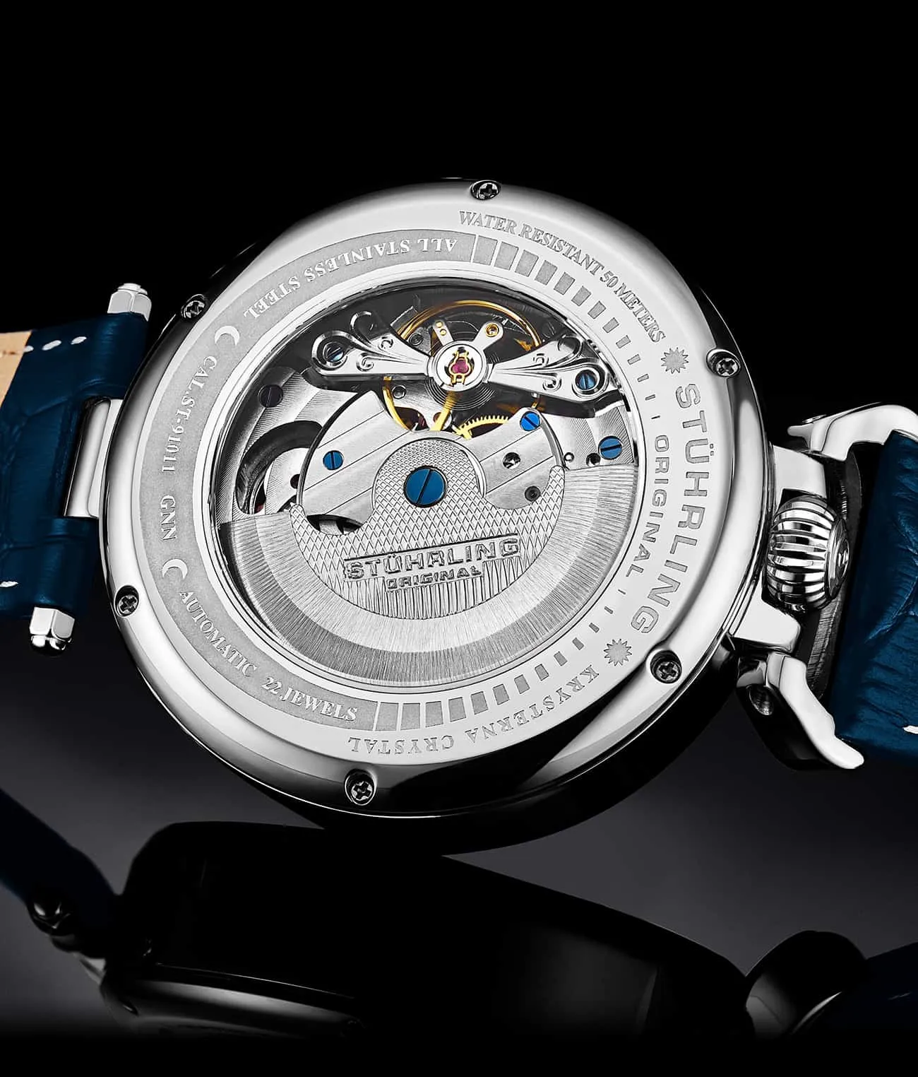 Modena Dual Time Automatic 4033 46mm Skeleton