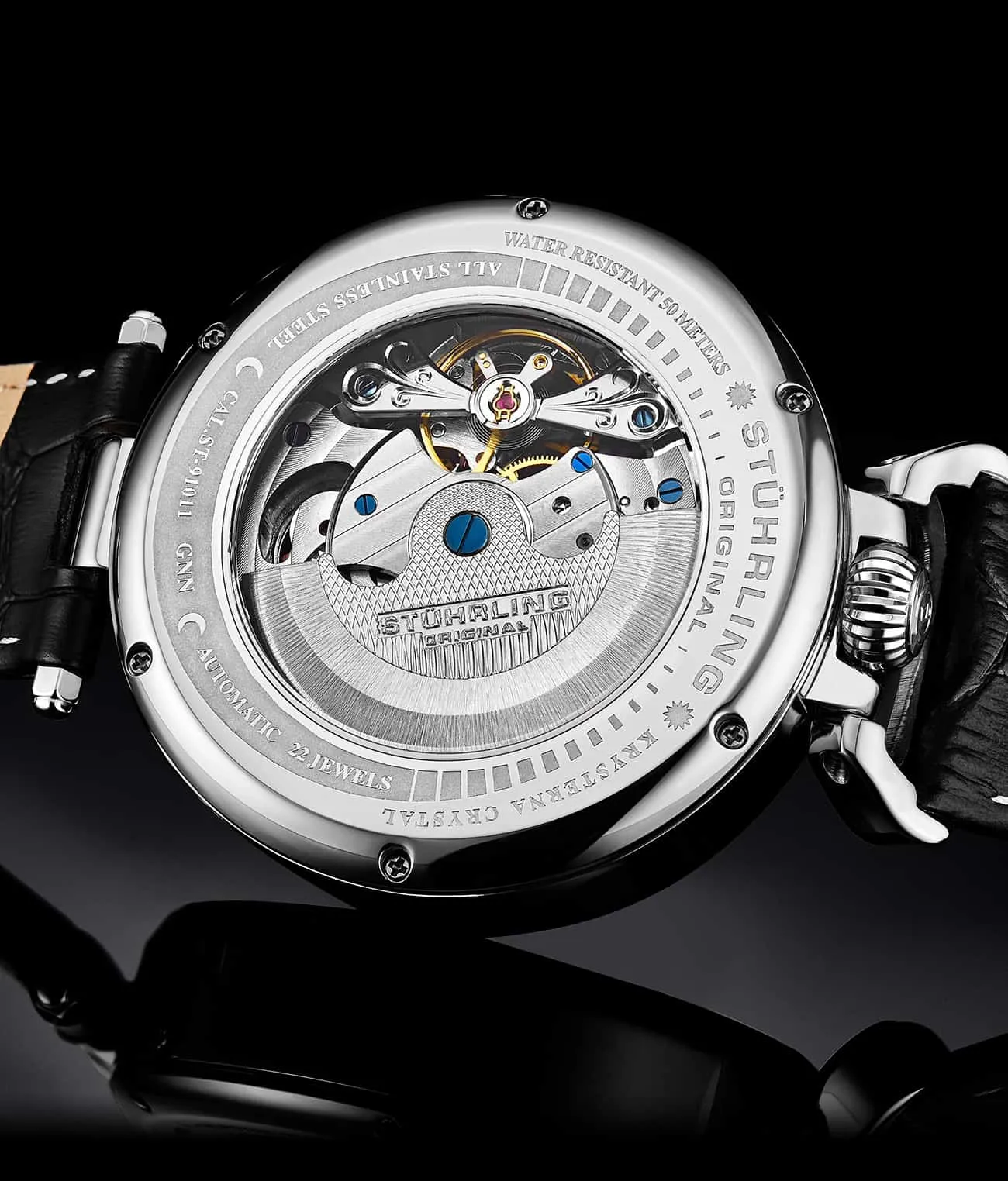 Modena Dual Time Automatic 4033 46mm Skeleton