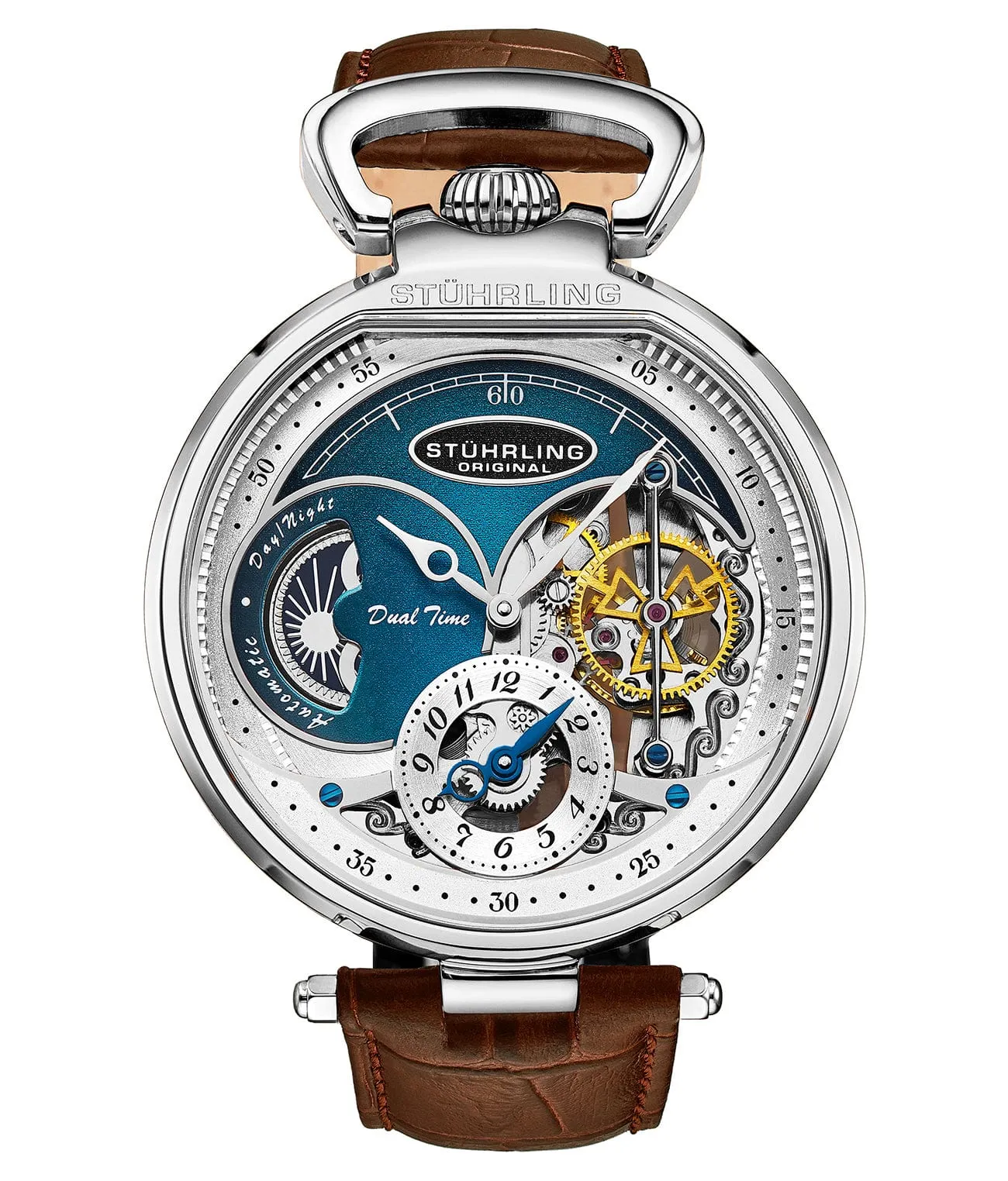 Modena Dual Time Automatic 4033 46mm Skeleton