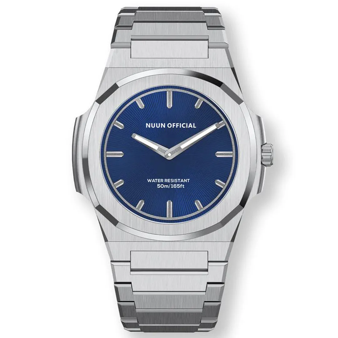 MS 38mm Silver IN - Blue