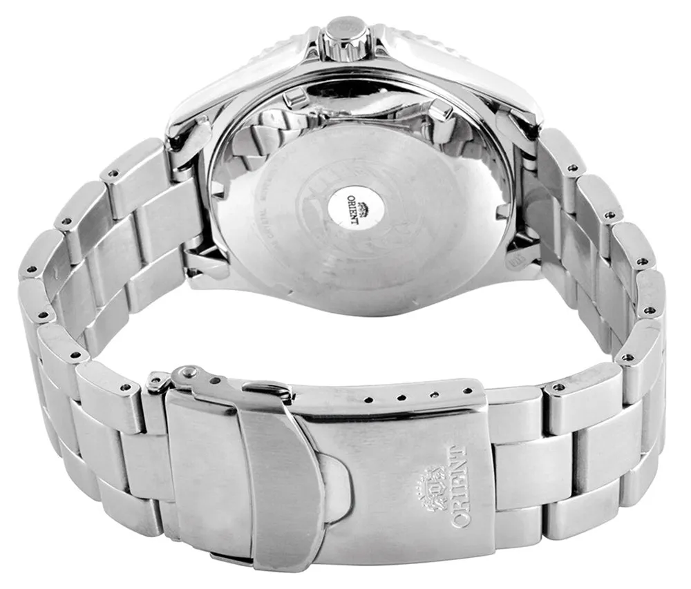 Orient Kamasu Automatic Stainless Steel Green Dial Day/Date Divers Mens Watch RA-AA0004E19A