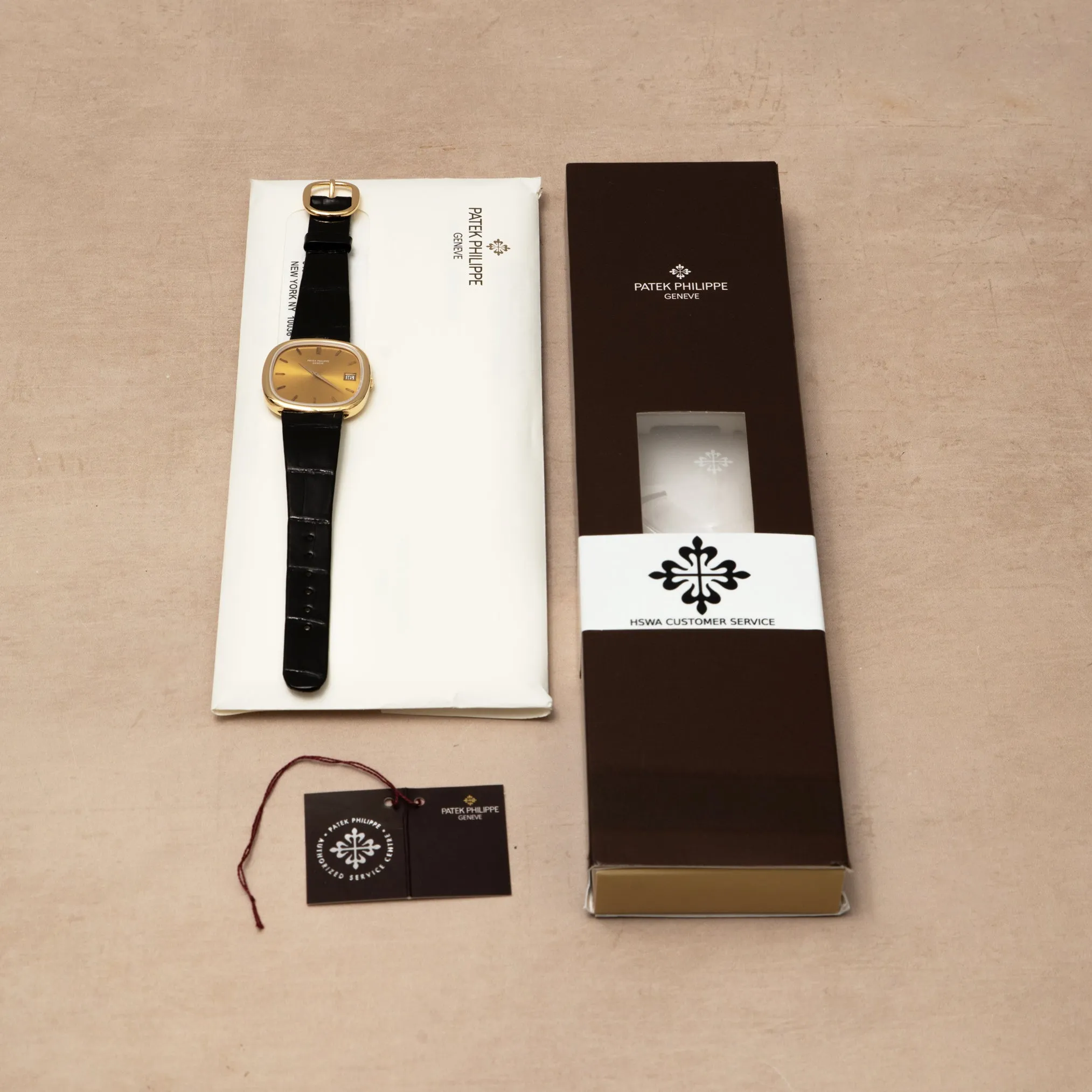 Patek Philippe Golden Ellipse 'TV Case'