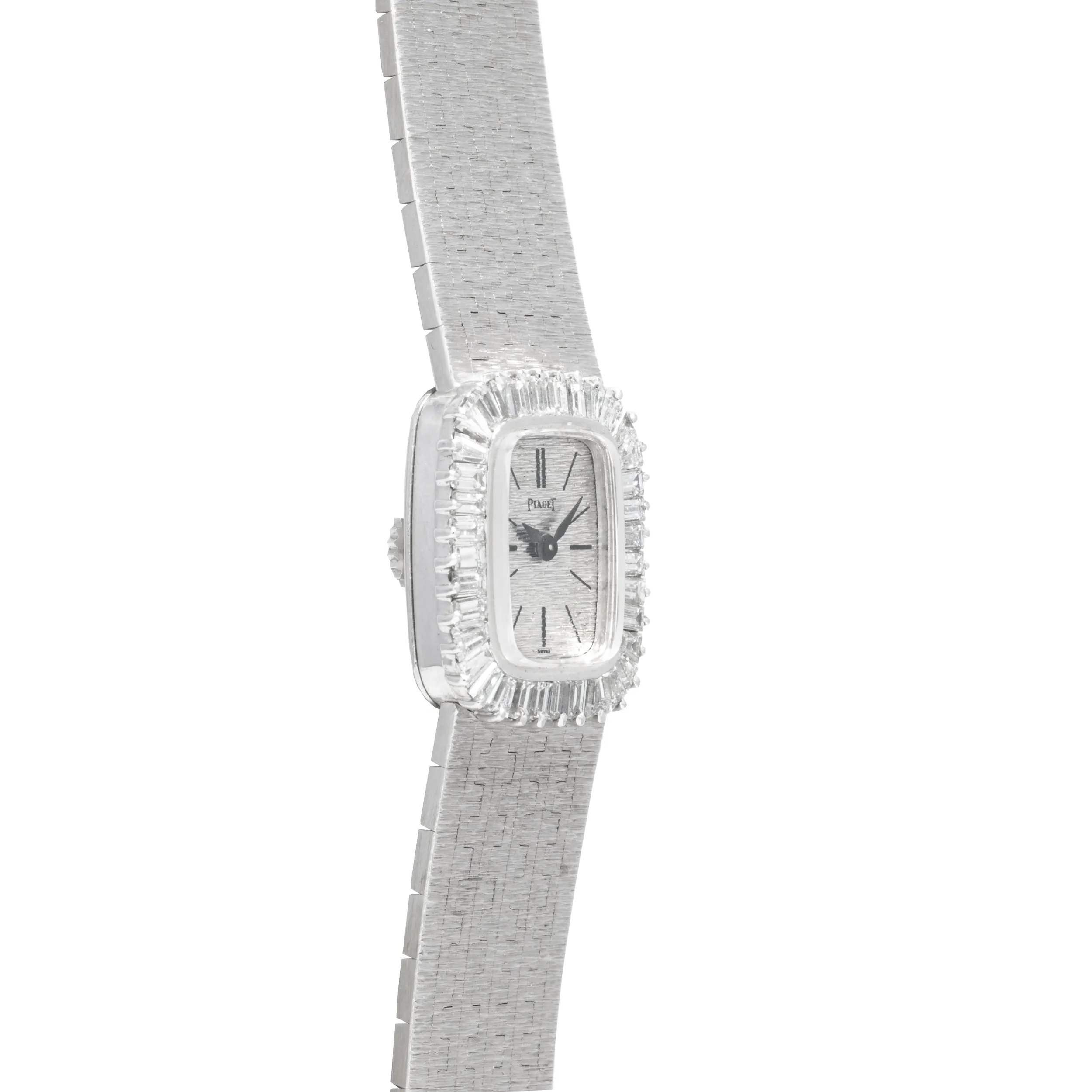 Piaget White Gold 'Bark Diamond' Dress Watch