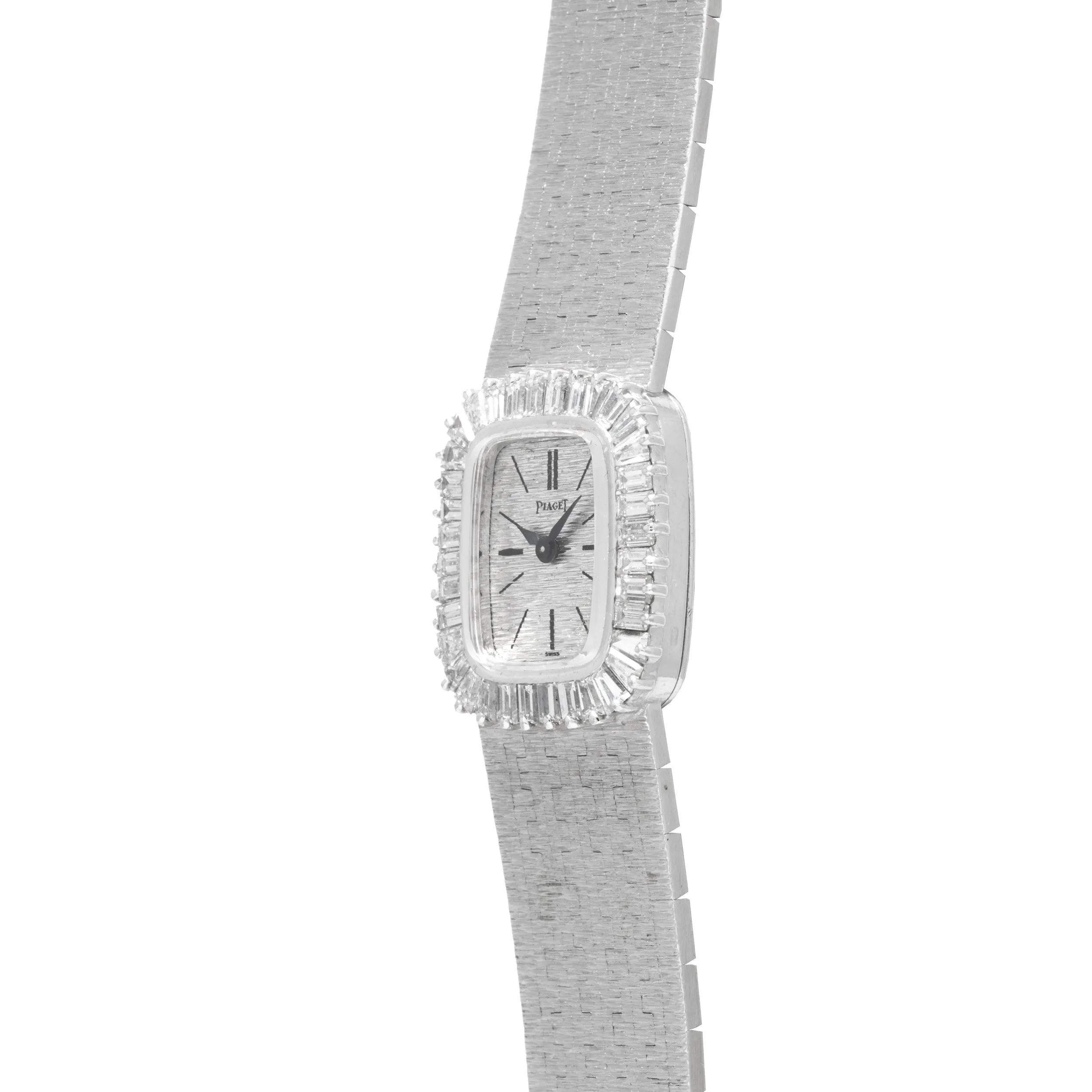 Piaget White Gold 'Bark Diamond' Dress Watch