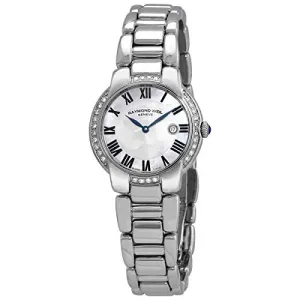 Raymond Weil Jasmine Quartz Diamond Silver Dial Watch 5229-STS-01970