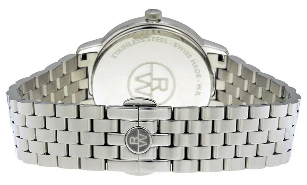 Raymond Weil Toccata Quartz Stainless Steel Mens Watch Silver Dial Calendar 5484-ST-65001