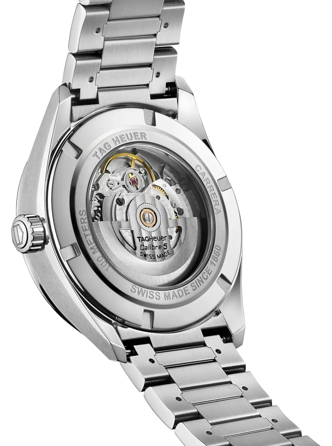 TAG Heuer Carrera Automatic Stainless Steel Blue Dial Day/Date Mens Watch WBN2012.BA0640