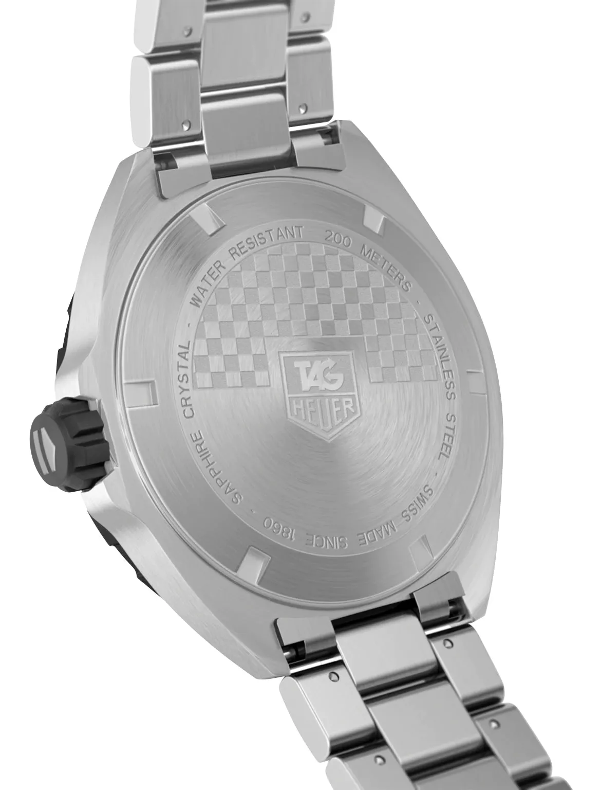 TAG Heuer Formula 1 Stainless Steel Black Dial Date Divers Quartz Mens Watch WAZ1110.BA0875
