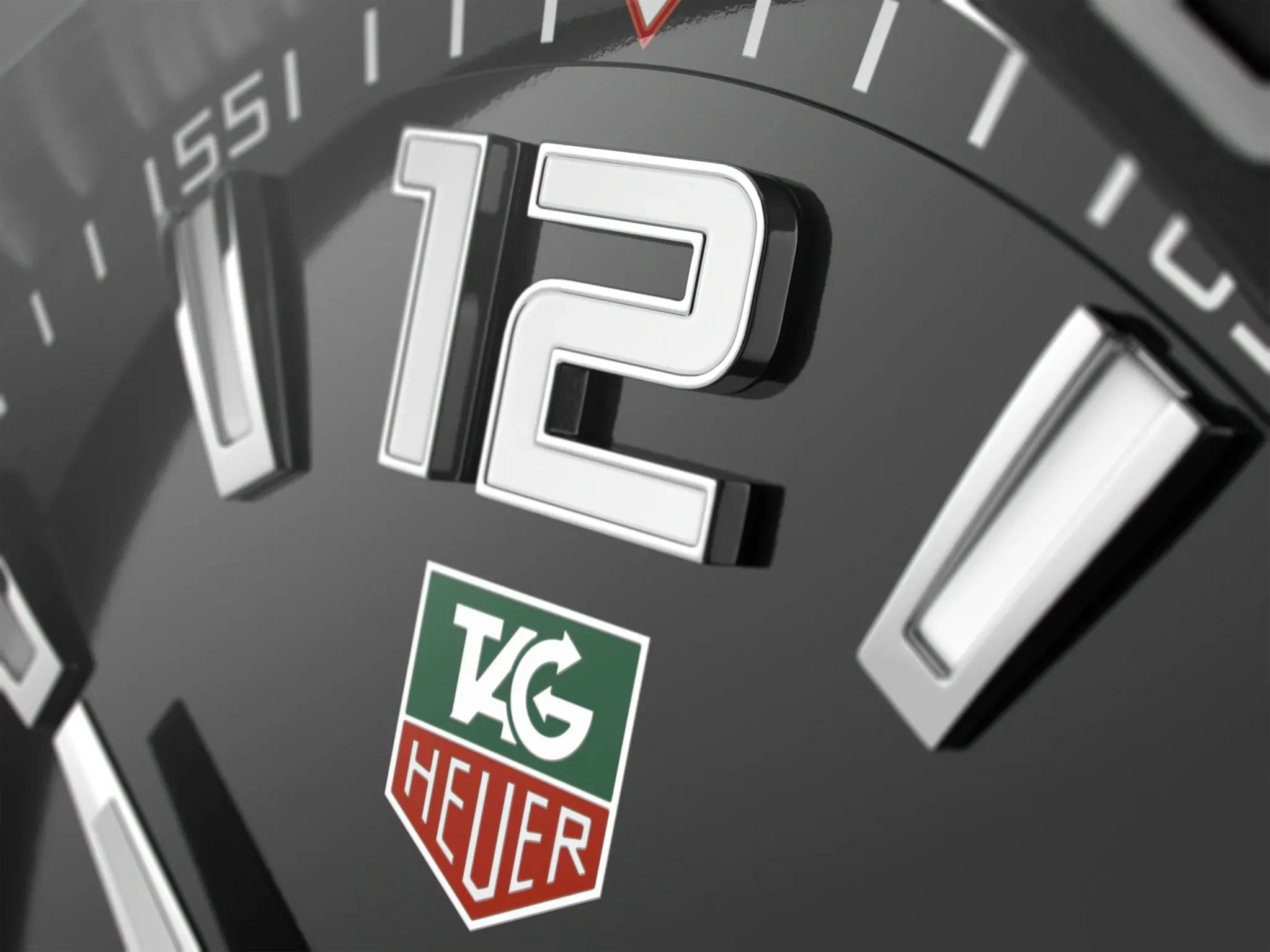 TAG Heuer Formula 1 Stainless Steel Black Dial Date Divers Quartz Mens Watch WAZ1110.BA0875