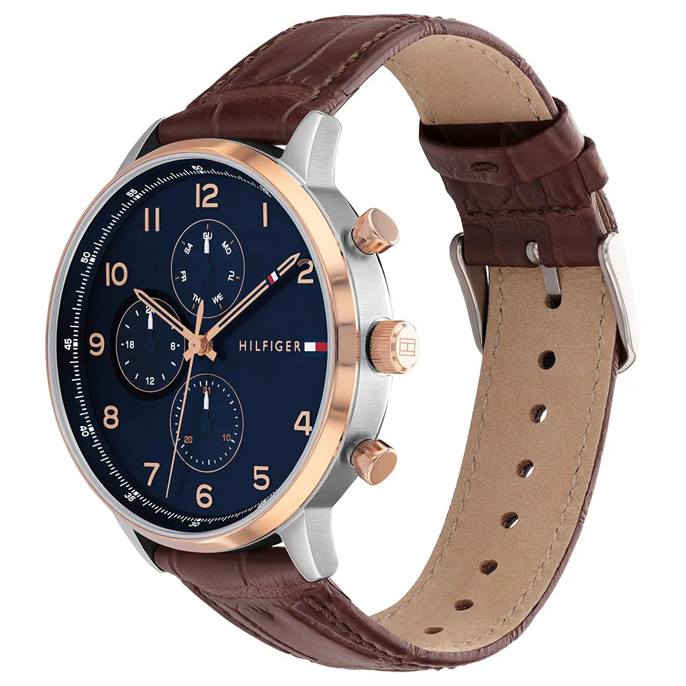 Tommy Hilfiger 1791987 Multi Function Brown Leather