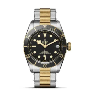 TUDOR Black Bay S&G 41mm Black Dial Steel & Gold Gents Watch M79733N-0008