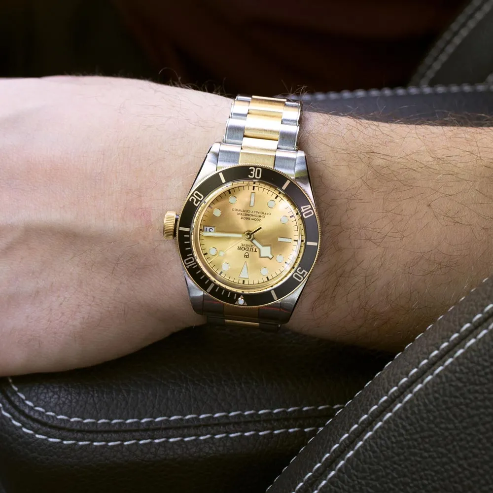 TUDOR Black Bay S&G 41mm Steel & Gold Gents Watch M79733N-0004