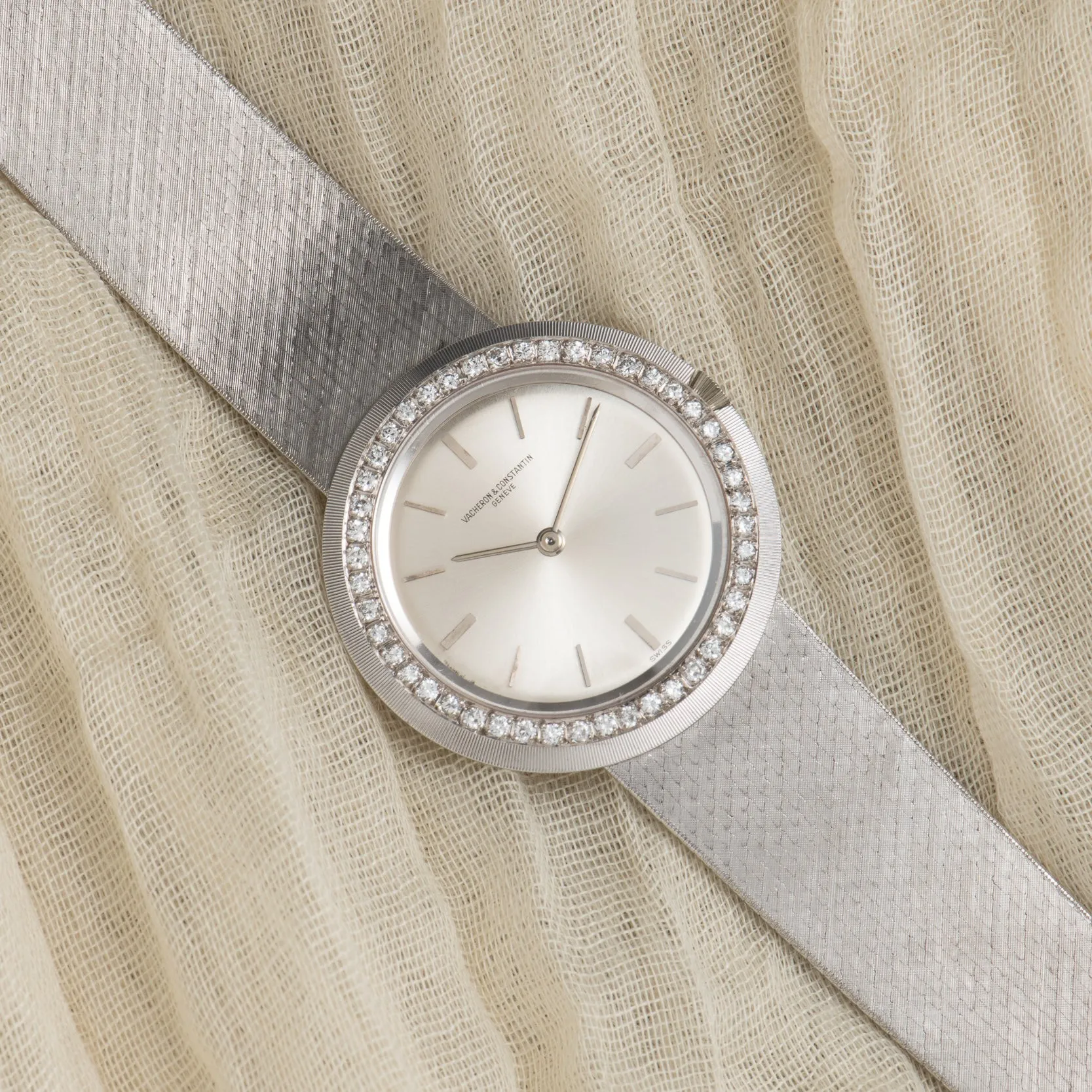 Vacheron Constantin White Gold Diamond Bezel